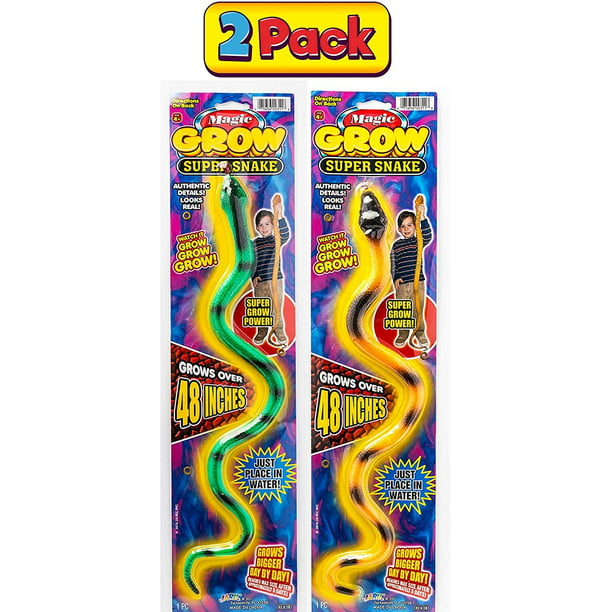 kids party fun games trick magical charcoal Glow worms Snakes Assorted Colors